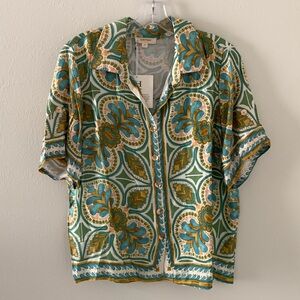 Haute hippie style button up blouse